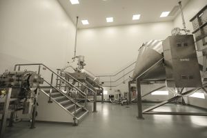 Blick in Produktionshalle